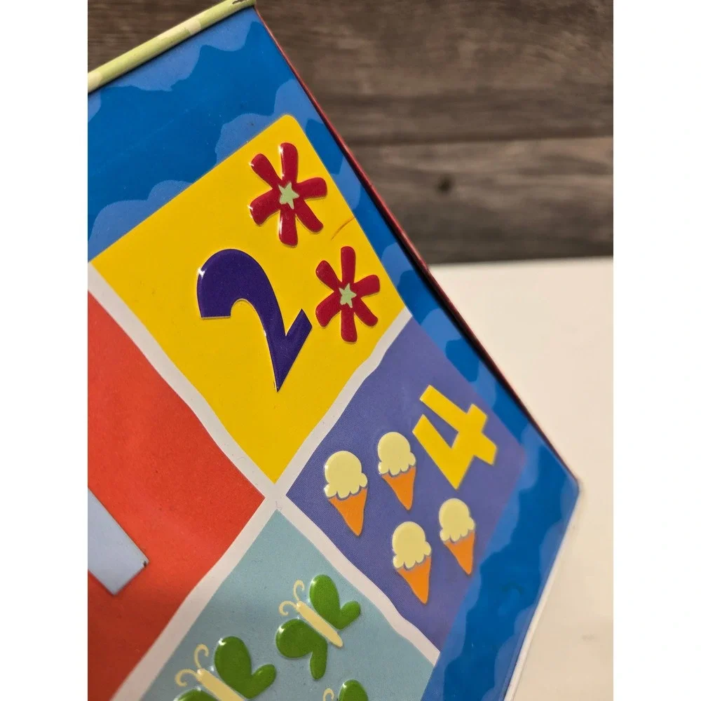 Imaginarium Jack in the Box Plush Brown Bear Musical Tin Toy ABCs Numbers